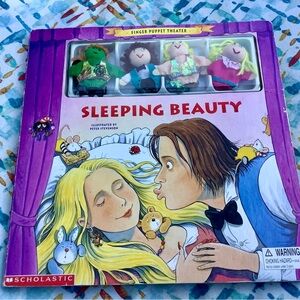 Sleeping Beauty Book and Finger Puppets